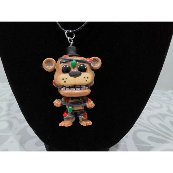 Five Nights at Freddy’s Funko Pop Necklace – Reworked Pendant on Black Cord - Picture 2 of 11